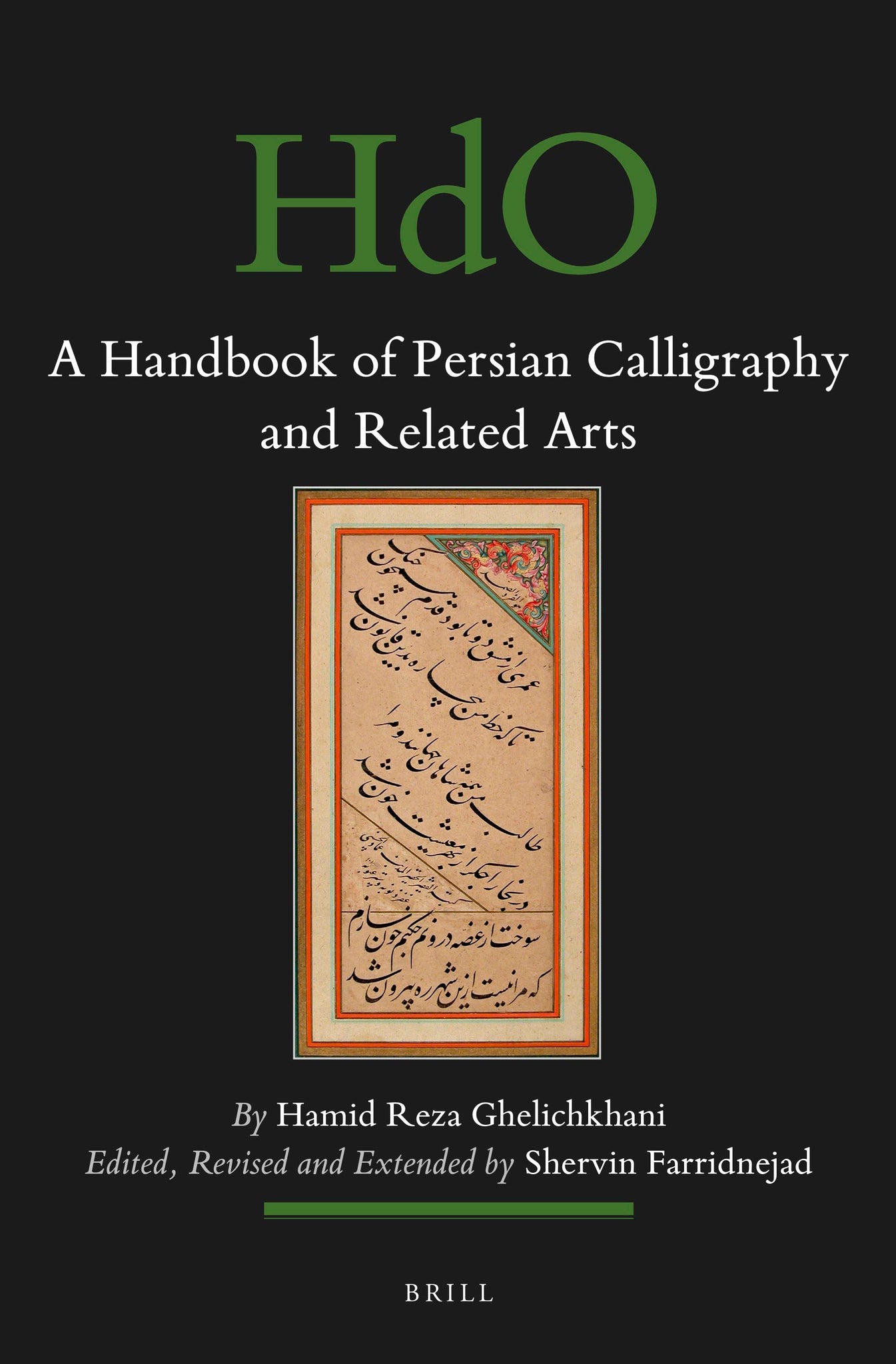 Cover image for A Handbook of Persian Calligraphy and Related Arts ISBN 9789004277472